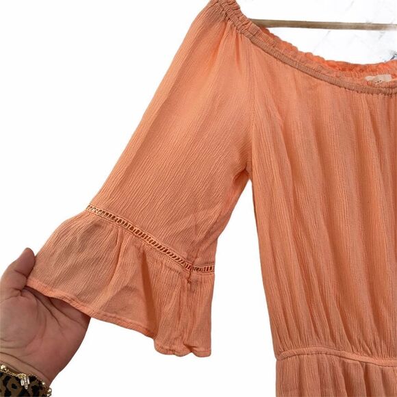 Nectar Clothing Off The Shoulder Shorts Romper - Picture 3 of 10